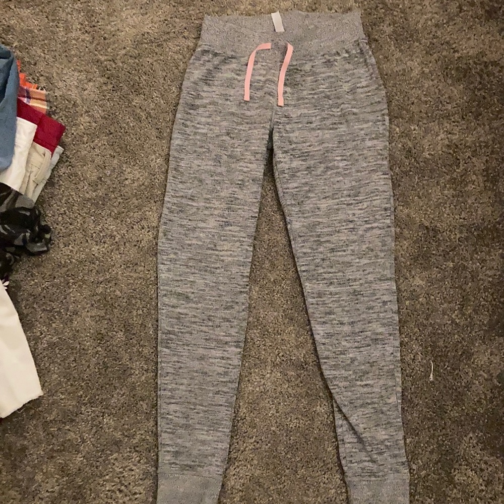 Grey sweatpants